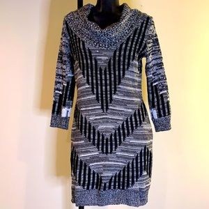 Women’s Small Maurices Sweater Dress with Built in Camisole